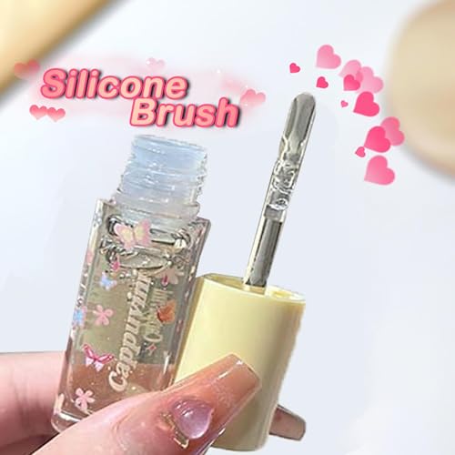 4Pcs Glitter Lip Gloss Set - Hydrating, Long Lasting Shine
