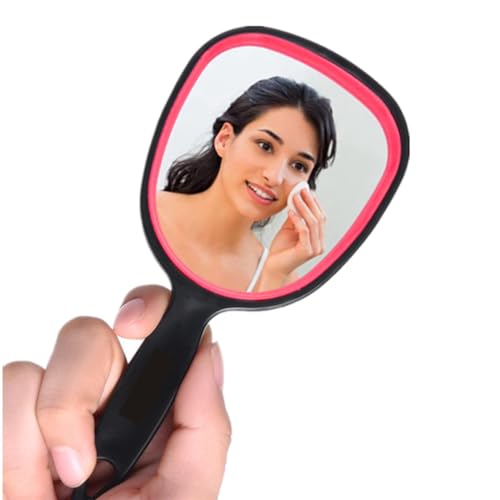 Handheld Mirror with Handle – Portable Makeup & Travel Mirror
