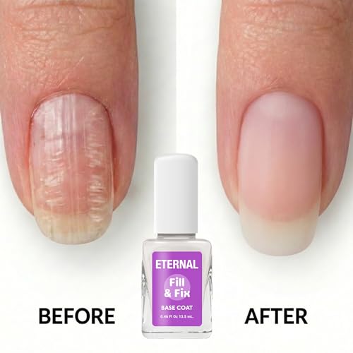 Eternal Ridge Filler Base Coat Nail Polish - 13.5 mL Clear Nail Treatment