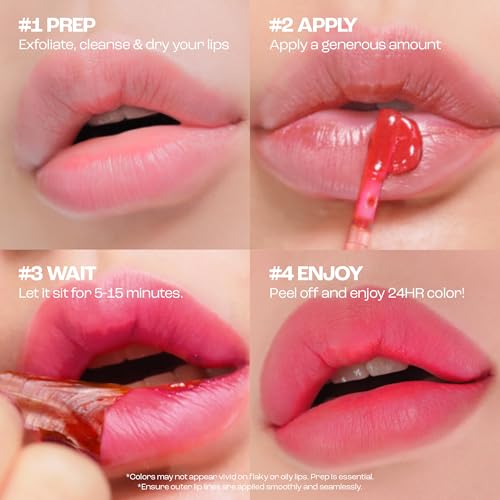 MAXCLINIC Rouge Star Plumping Lip Tattoo - 24HR Waterproof Lip Stain
