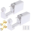 Ear Piercing Gun Kit - 6 Pcs Disposable Set with Earrings & Tools