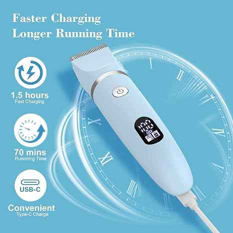 Scttomon 3-in-1 Electric Razor IPX7 Waterproof Bikini Trimmer Wet & Dry Use Painless Personal Trimmer Groomer for Ladies Face Body Legs Bikini Public Hairs Electric Lady Shaver with Replaceable Heads