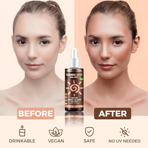 Oral Tanning Drops - Sunless Glow Supplement, Watermelon