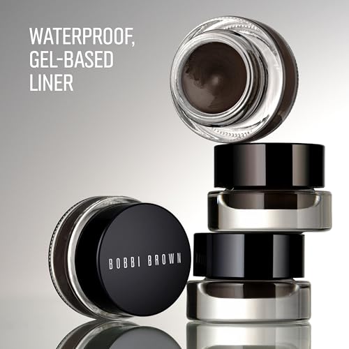 Bobbi Brown Long-Wear Gel Eyeliner | Precise Smudge-Proof & Waterproof Eyeliner for 8-Hour Wear, 0.1 Ounce