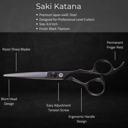 Saki Shears Katana Professional Hair Cutting Scissors