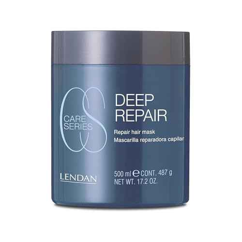 Lendan - Repairing Hair Mask - Deep Repair - 500 ml - For Damaged Hair - With Hydrolyzed Keratin - Enhances Shine - Anti-Frizz