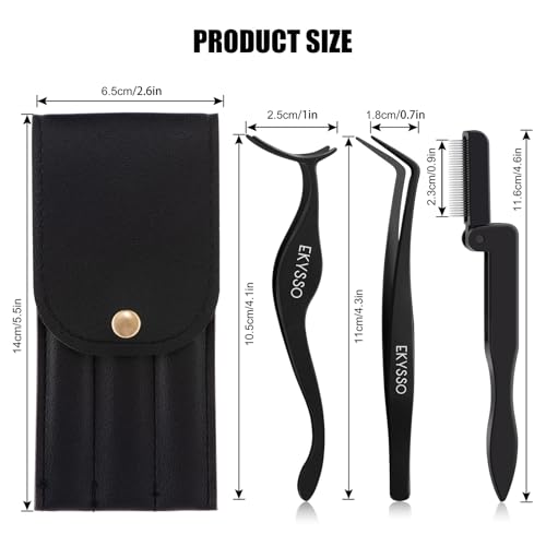 3-in-1 Lash Applicator Tool Set for DIY Eyelash Clusters | EKYSSO
