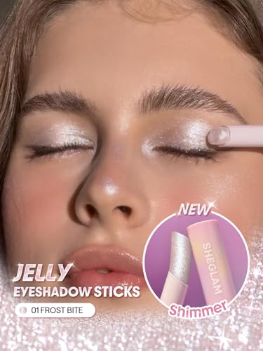SHEGLAM Crystal Jelly Glaze Stick - Frost Bite Eyeshadow & Highlighter