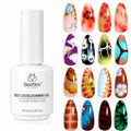 Beetles Blooming Gel Nail Polish 15ml - Clear Blooming Gel for Marble Nail Art - C-Clear-1