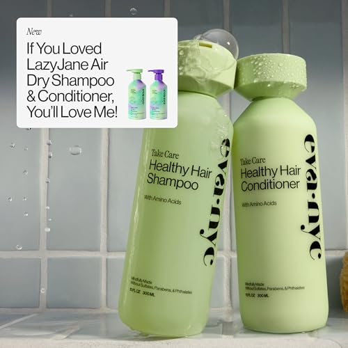 Eva NYC Lazy Jane Air Dry Shampoo, Natural Texture and Frizz Control for Hair, Vegan and GMO-Free, Anti-Frizz for Women, 8.8 fl oz