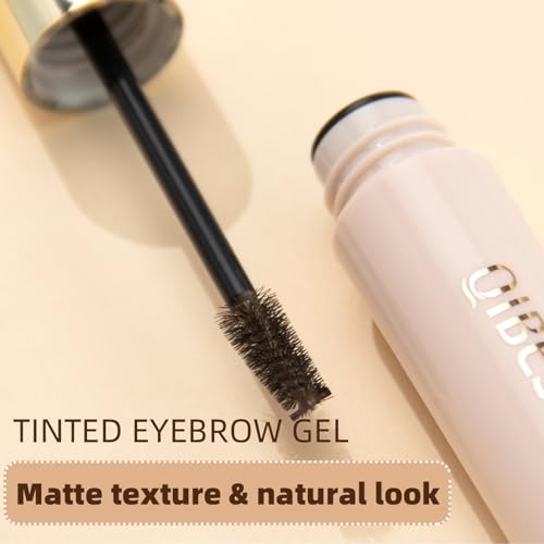 Eyebrow Gel Shapes Brow Filler Water-Resistant,Long-Lasting Cruelty-Free Locks Brow Hairs In Place (RED BROWN)