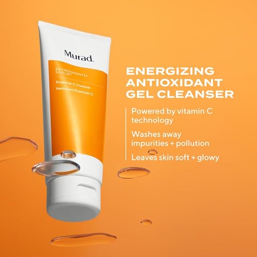 Murad Essential-C Facial Cleanser - Foaming Gel Face Wash- Vitamin C & Antioxidant Rich Treatment Backed by Science