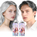 Black & White Temporary Hair Color Spray - Washable & Quick-Drying, 2-Pack