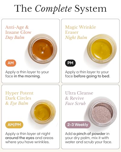 Frøya Organics 4-Step Mature Skin Care Set with Rosehip & Sea Buckthorn
