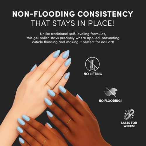 Chaun Legend Gel Nail Polish | You-phoric LG5224 (galaxy sparkle navy) | Soak Off UV LED Cure Gel Polish High Gloss 15ml