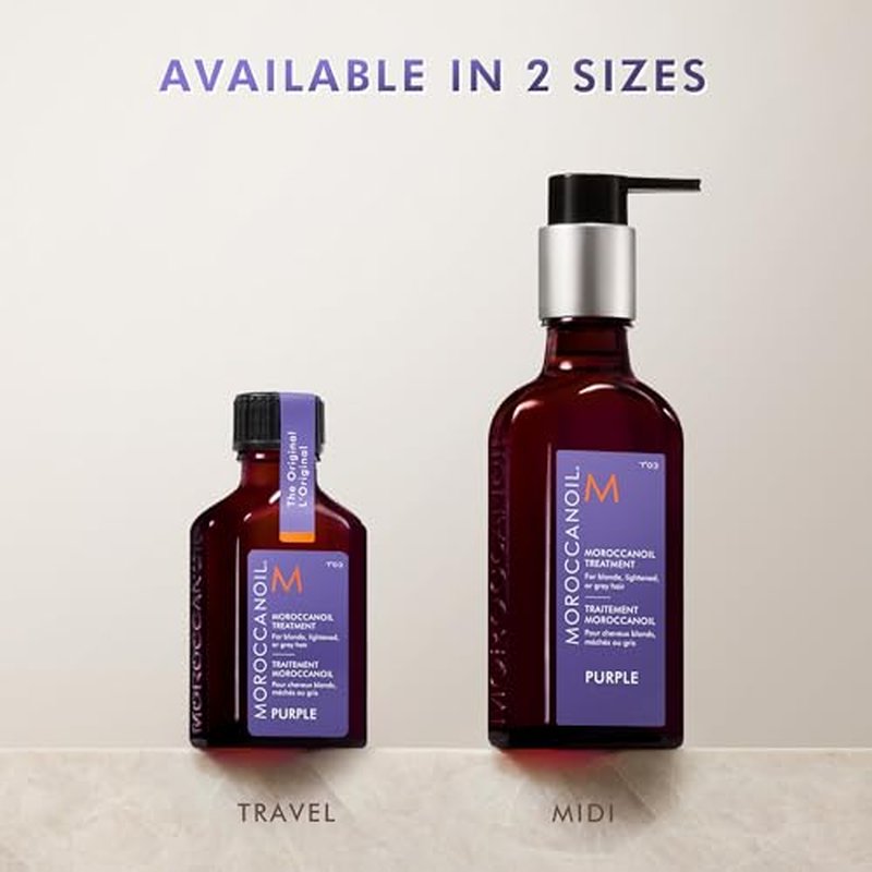 Moroccanoil Purple Hair Oil for Blonde Hair