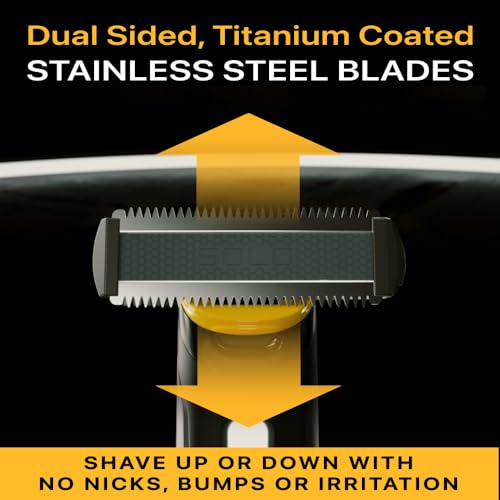 MicroTouch SOLO Titanium Rechargeable Electric Razor
