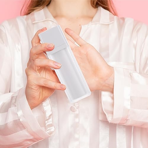 3Pcs Empty Airless Pump Bottles, Travel Airless Pump Containers, Empty Refillable Airless Pump, Foundation Travel Pump Bottle for Toner, Gel, Hair Oil, Lotion, Shampoo and Face Cream (30ML)