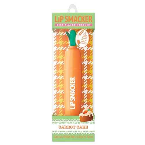 Lip Smacker Carrot Lip Balm, Moisturizing & Nourishing Lip Care, Adorable Easter-Themed Collectible, Fun & Giftable for All Ages - Carrot Cake