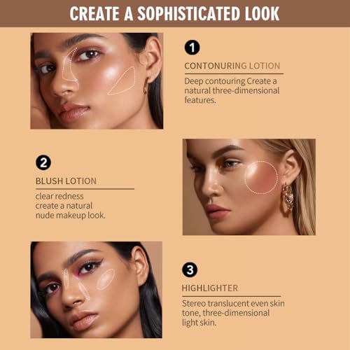QIC Liquid Blush for Natural Matte Finish Multi-Use Blush Stick for Eyes Lips & Cheeks Nourishing & Long-Lasting (04 Coral)