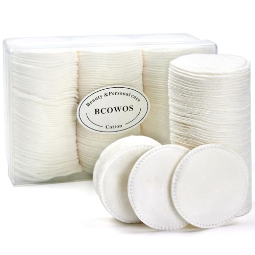 160 Cotton Rounds - Soft, Lint-Free Makeup Remover Pads
