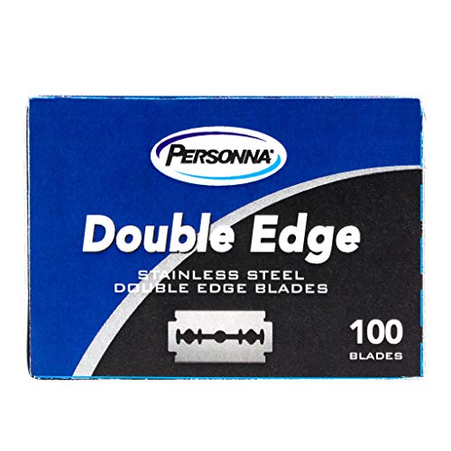 Personna Double Edge Razor Blades, 100 Count