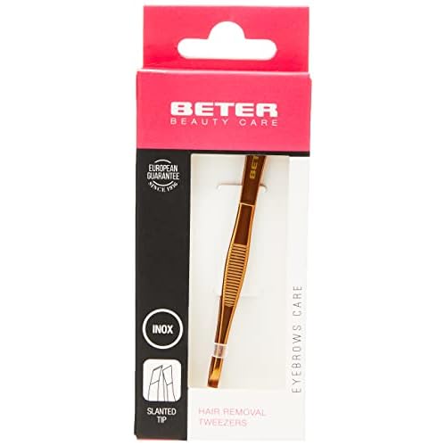 BETER-tip TWEEZERS with crab copper plated 8.3 cm 1-Pack unisex