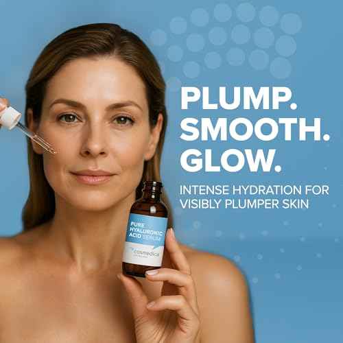 Hyaluronic Acid Serum for Skin 100% Pure-Anti-Aging Serum - Intense Hydration + Moisture, Non-greasy, Paraben-free Hyaluronic Acid for Your Face 8 oz