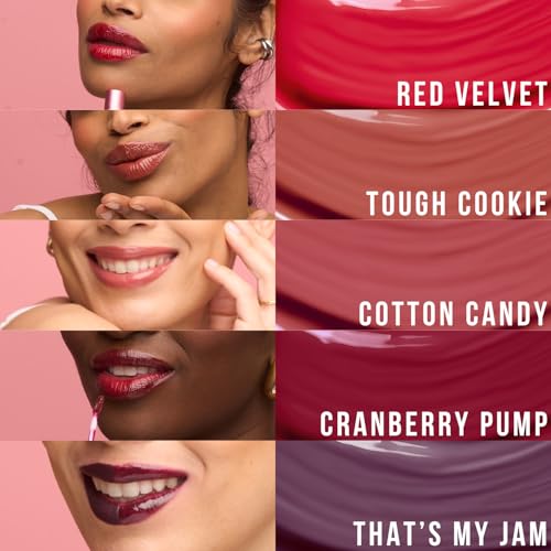 Beauty Bakerie Lip Slip Hydrating Lip Gloss with High Shine Finish, Neutral Pink Nude