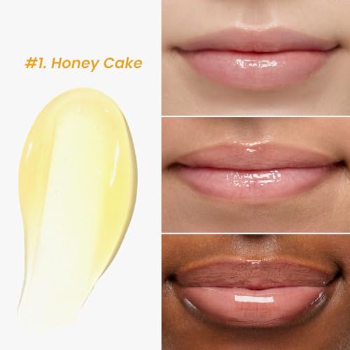 CNP Propolis Jelly Lipcerin¢â - 01 Honey Cake, Hydrating Lip Balm & Gloss with Manuka Honey + Hyaluronic Acid, Stocking Stuffers, Gifts for Women, 0.3 fl.oz.