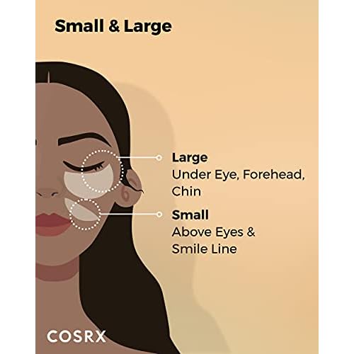 COSRX Advanced Snail Mucin Hydrogel Eye Patch + Peptide Collagen Hydrogel Eye Patch, Korean Skin Care