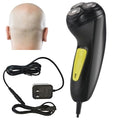 Professional Corded Electric Shaver,Self Bald Head Razor,3D Rotary Shaver for Man,Close Shave Face & Head,Pop-up Trimmer for Bold Hair Stubble Beard,12v Powerful Motor,Corded Power Supply