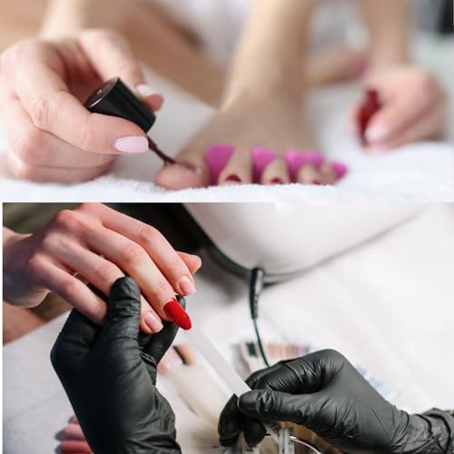 Soft Foam Toe Separators for Pedicure – 12-Pack