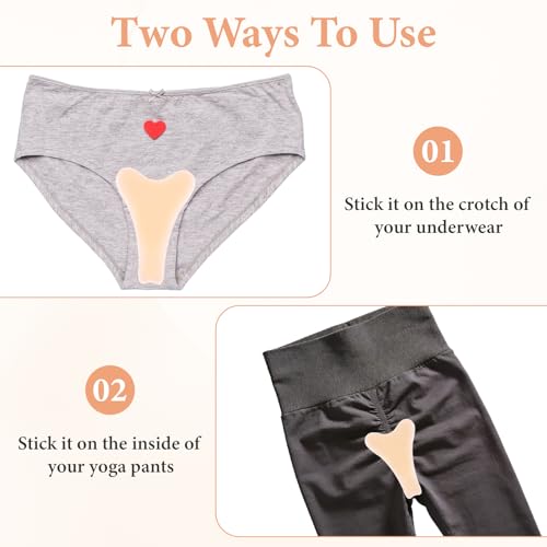 6-Pack Y-Shape Silicone Swimsuit Pads - Seamless Protection