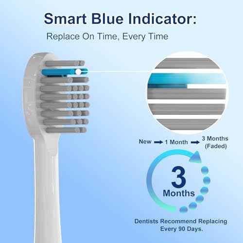 6 Pack Replacement Brush Heads for Waterpik Sonic-Fusion 2.0 (SF-03/SF-04) & Sonic-Fusion (SF-01/SF-02) Flossing Toothbrush - Individually Sealed with Hygienic Caps, White