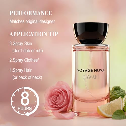 Voyage Nova Women's Eau de Parfum, 50ml - Floral Fruity Fragrance
