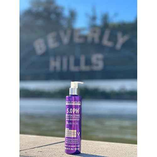 abril et nature - Professional Shampoo 5.0 PH Revitalizing - Protect and Maintain Your Color - Long Lasting - Sulfate and Paraben-Free - Professional Hairdressing Treatment - Greater Shine - 1000 ml