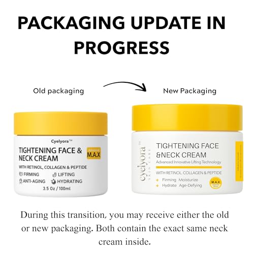 Neck Tightening Cream - Smoothing Cream for Fine Lines, Wrinkles - 100ml | Loose and Crepey Skin - Moisturizer for Neck, Chest & Face (Unscented 1)