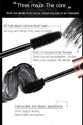 A'riz 4D Waterproof Mascara - Long Lasting Black