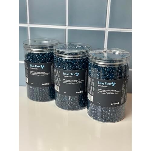 Blue Flex Wax Beads