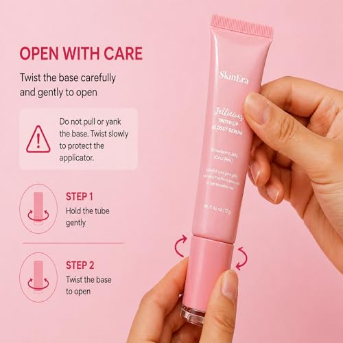Jellicious Tinted Lip Glossy Serum - Strawberry Jelly