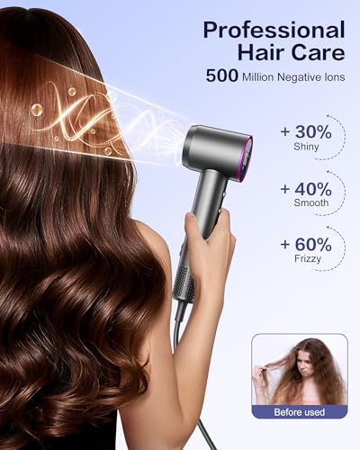 LeArex High-Speed Hair Dryer with Ionic Technology & Diffuser