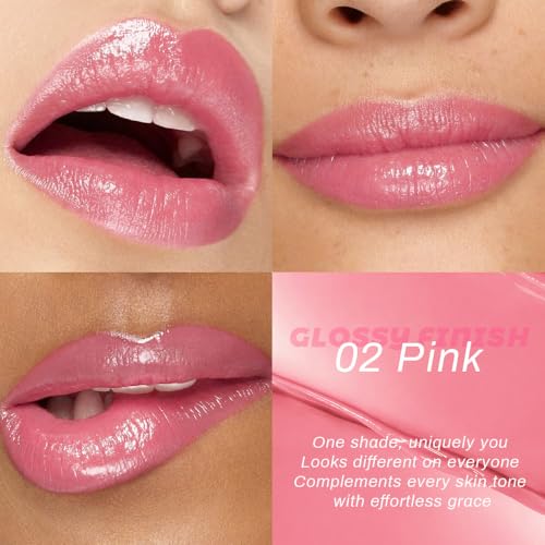 Honey Tinted Lip Balm - Moisturizing Shine Lipstick, 2Pc