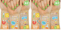 Science Party Temporary Tattoos - 62 Silver Foil Designs