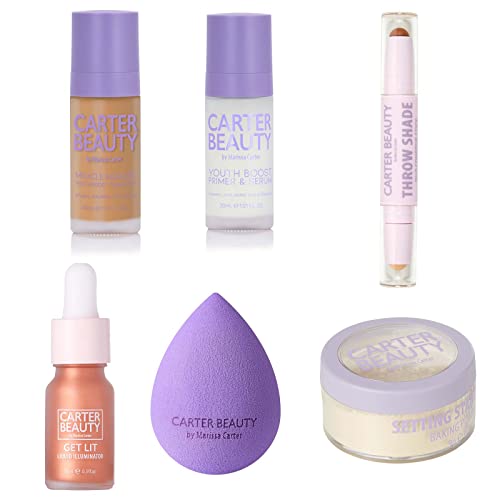 Carter Beauty Miracle Skin 7-Piece Makeup Gift Set - Sticky Toffee