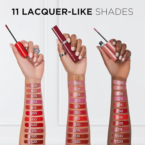 L'Oreal Paris Infallible Lacque 16HR Liquid Lipstick, 635 Worth It