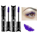 Purple Cat Eye Mascara Waterproof Lengthening Volumizing