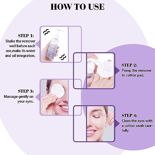 Lash Remover for Cluster Lashes Lash Cluster Remover 100ML Cluster Lash Remover Cluster Lash Glue Remover DIY at Home Lash Adhesive Remover Lash Bond Remover(Remover-100ml)