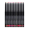 Beauty Spot 12-Color Retractable Waterproof Lip Liner Set
