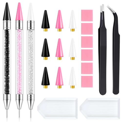22Pcs Rhinestone Picker Tool Kit - Bedazzling Tools & Diamond Art